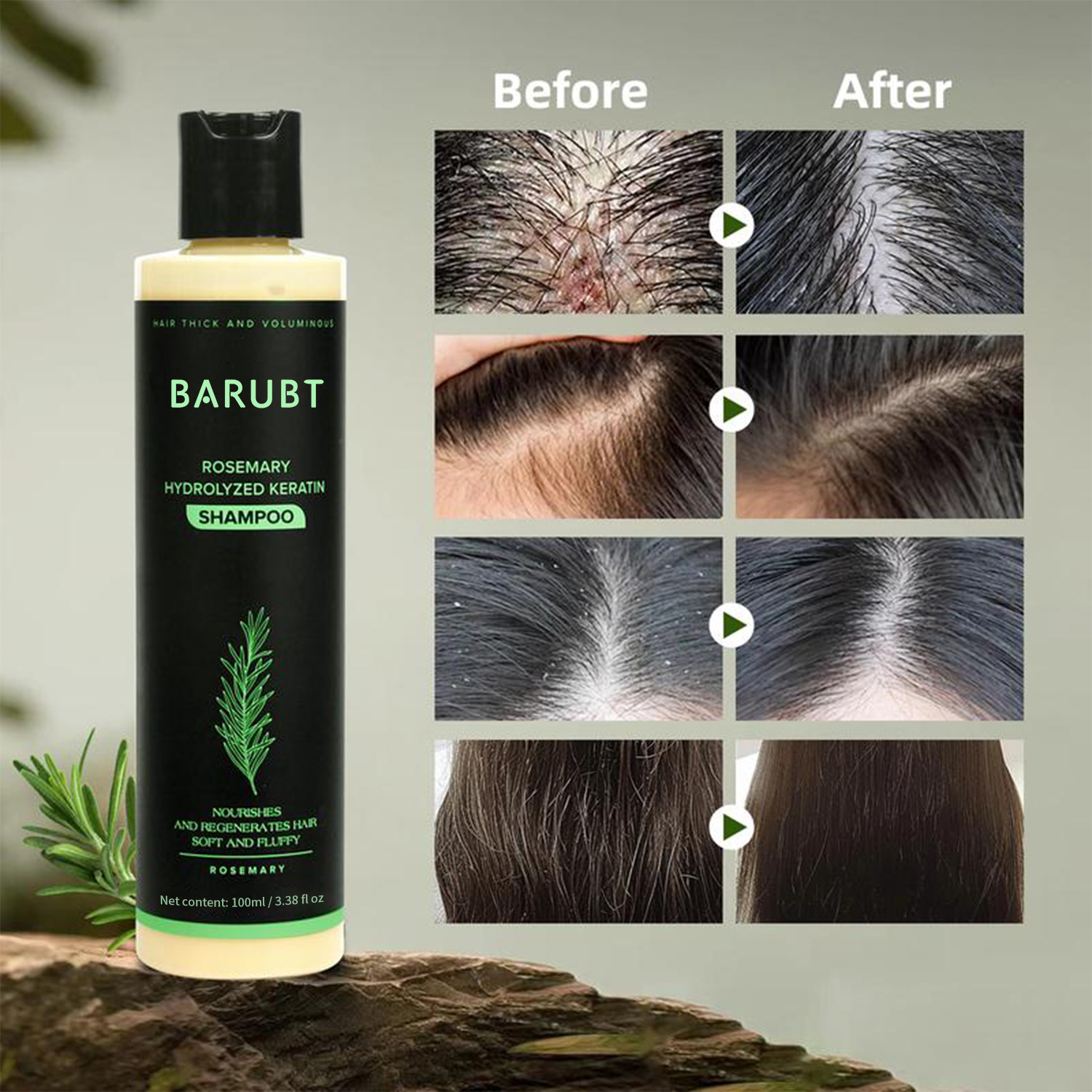 Natural Smoothness Protective Shampoo Cleanses The Scalp