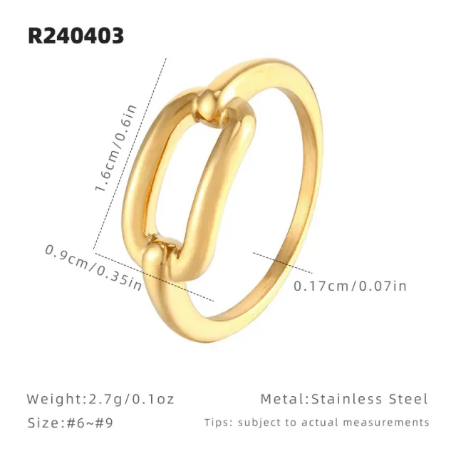 All matching Niche High grade Non fading Ring Gold - Shop at LoveMi