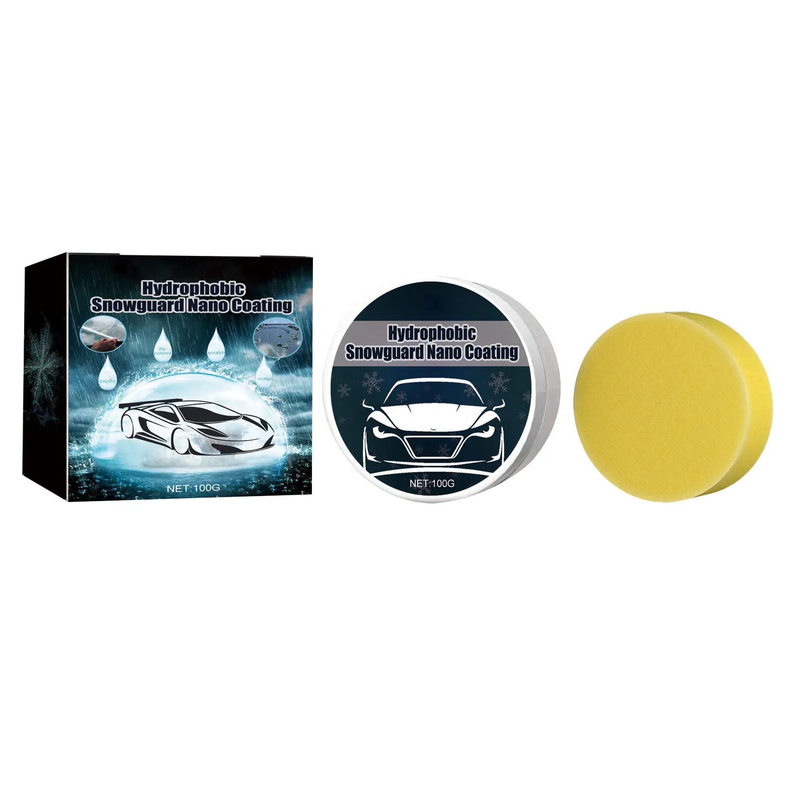 Car Snow Removal Cleaning Cream Anti-freezing