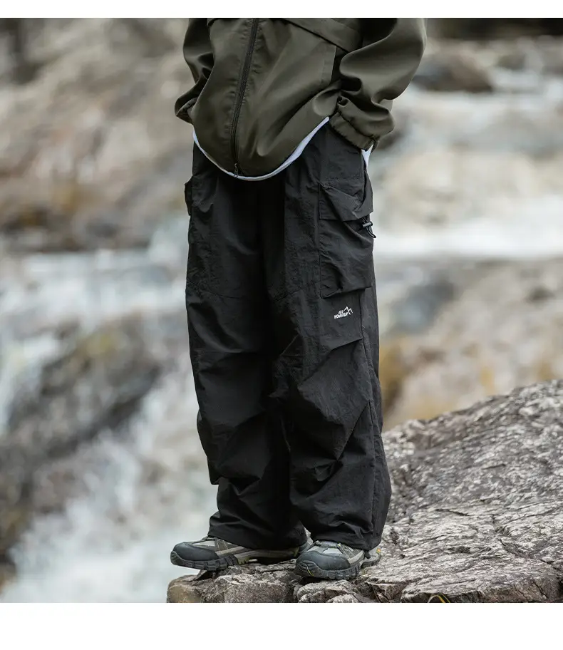 Large Pocket Landing Paratrooper Loose Outdoor Casual Working Pants