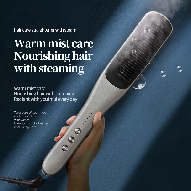 Multi-functional Portable Straightening Combdual-use And Gentle On Hair