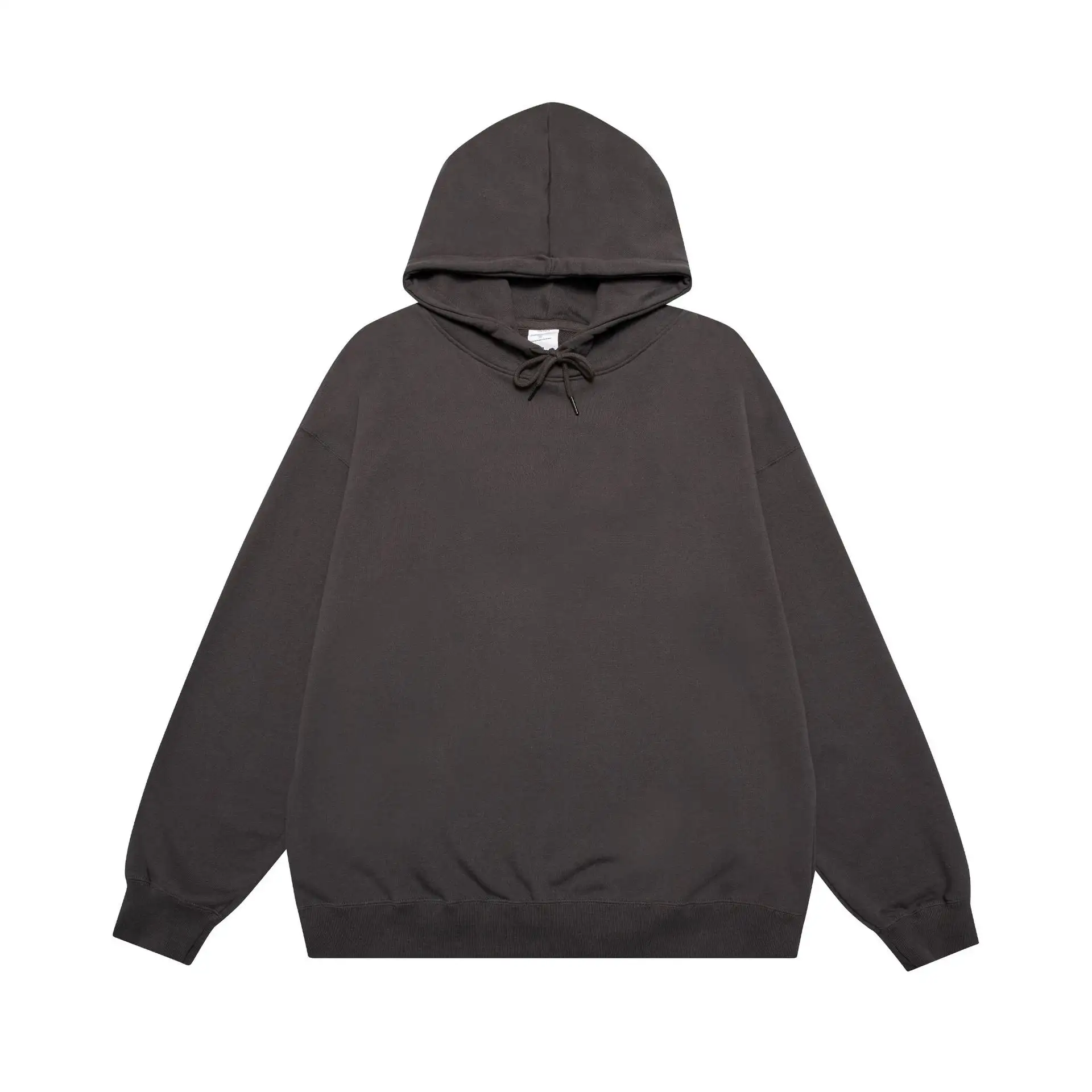Autumn Loose Solid Color Basic Hooded Men's Sweater