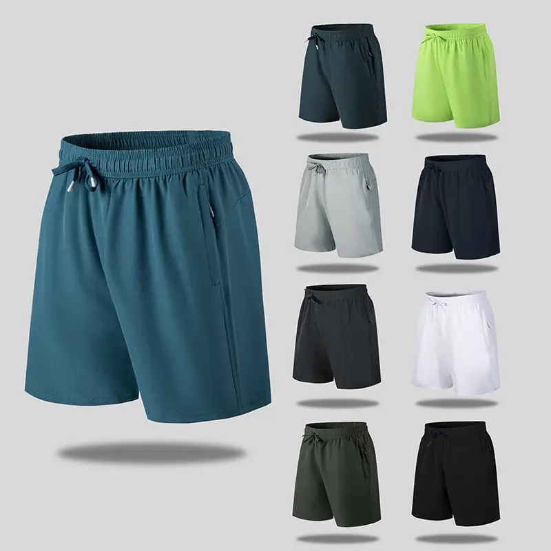 Mens Quick-drying Loose-fit Knee-length Sports Casual Pants