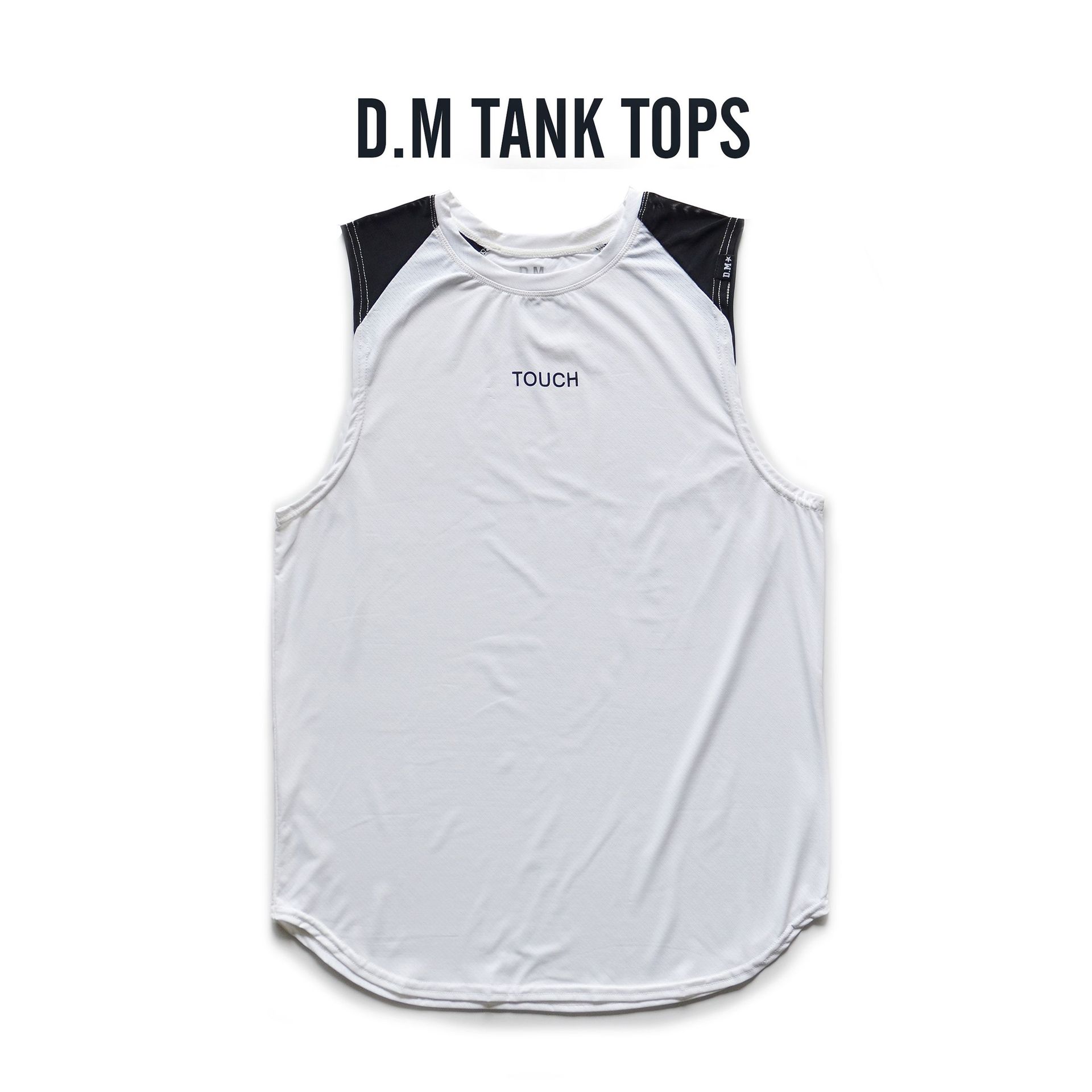 صدرية رجالية صيفية رياضية بقماش شبكي صغير، بدون أكمام، تصميم مستطيل مع حروف، بألوان متناسقة ومريحة