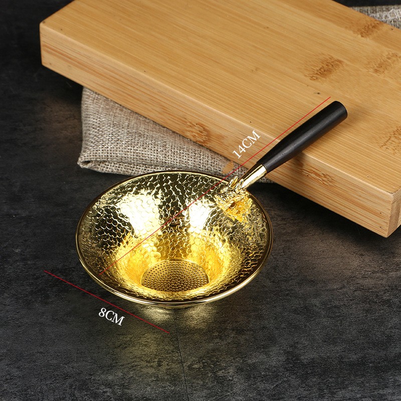 Dragon Tea Strainer Gold