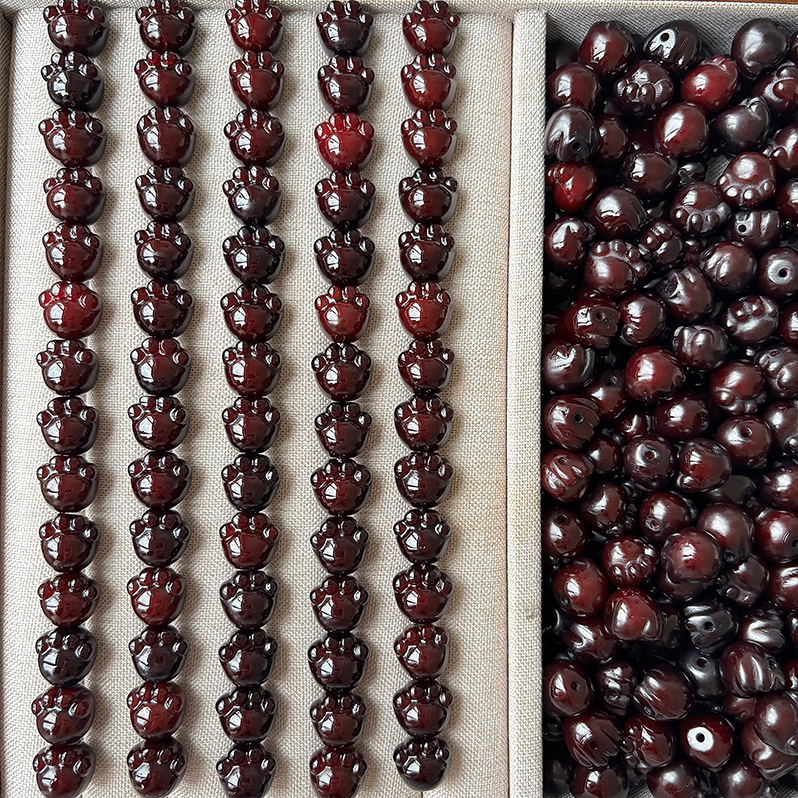 Bodhi Seed Bead Bracelet, picture 4 of 12