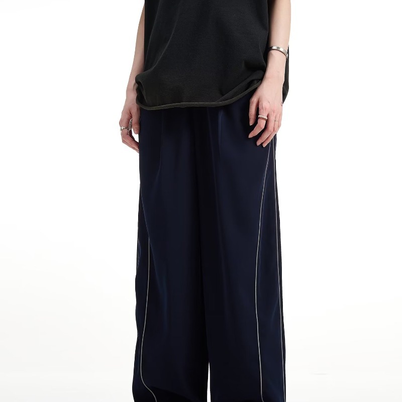 Men's Straight Drooping Trousers Loose Trendy