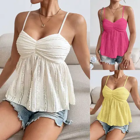 New Fashion Sexy Casual Chiffon Lace Spaghetti-strap