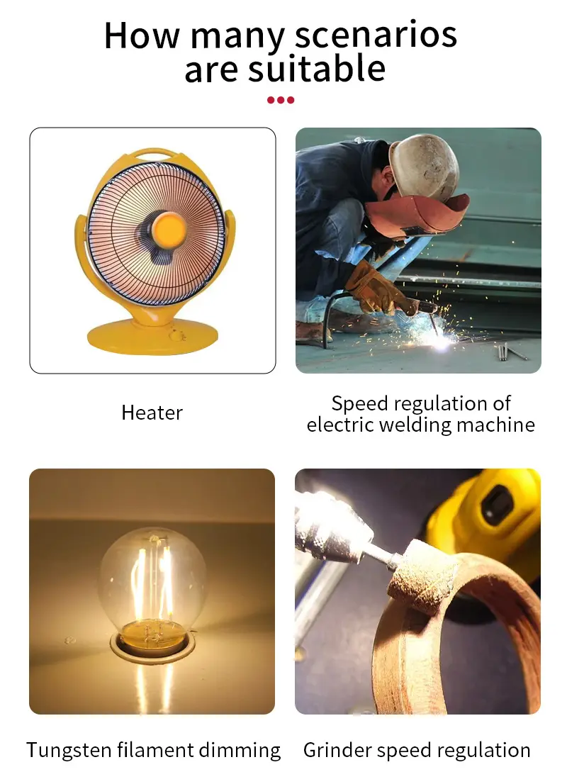 Electronic Motor Electric Drill Speed Controller Furnace