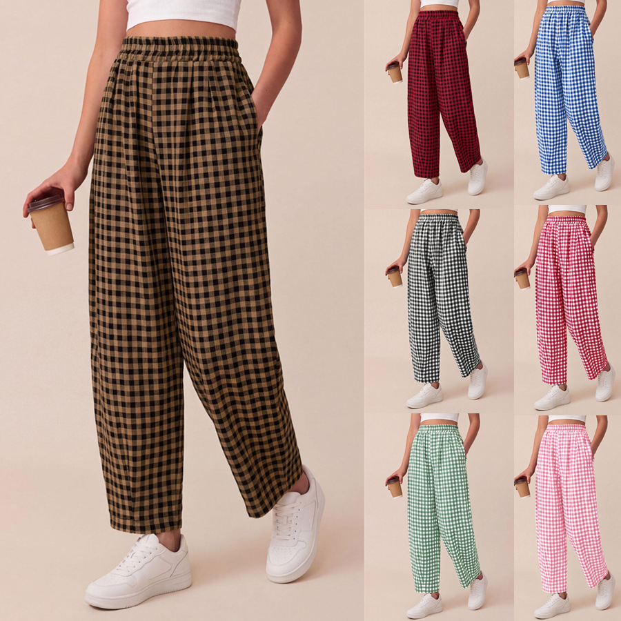 Loose-fitting Casual Cropped Pantsstylish And Versatile