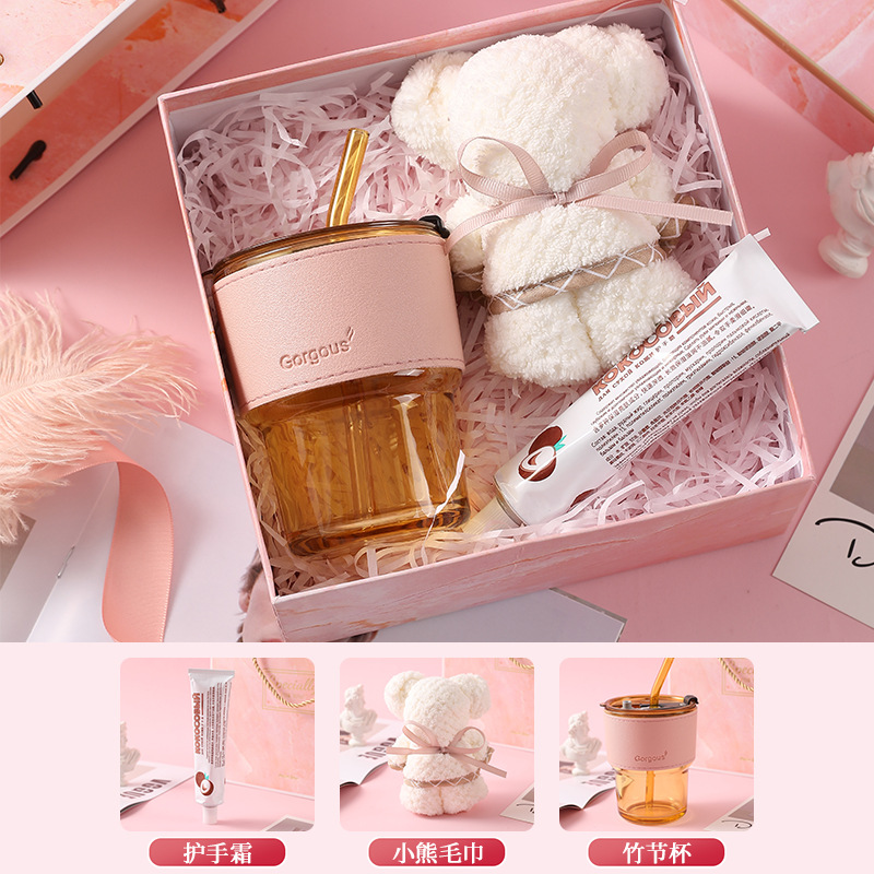 Pink Marble Gift Box Package A