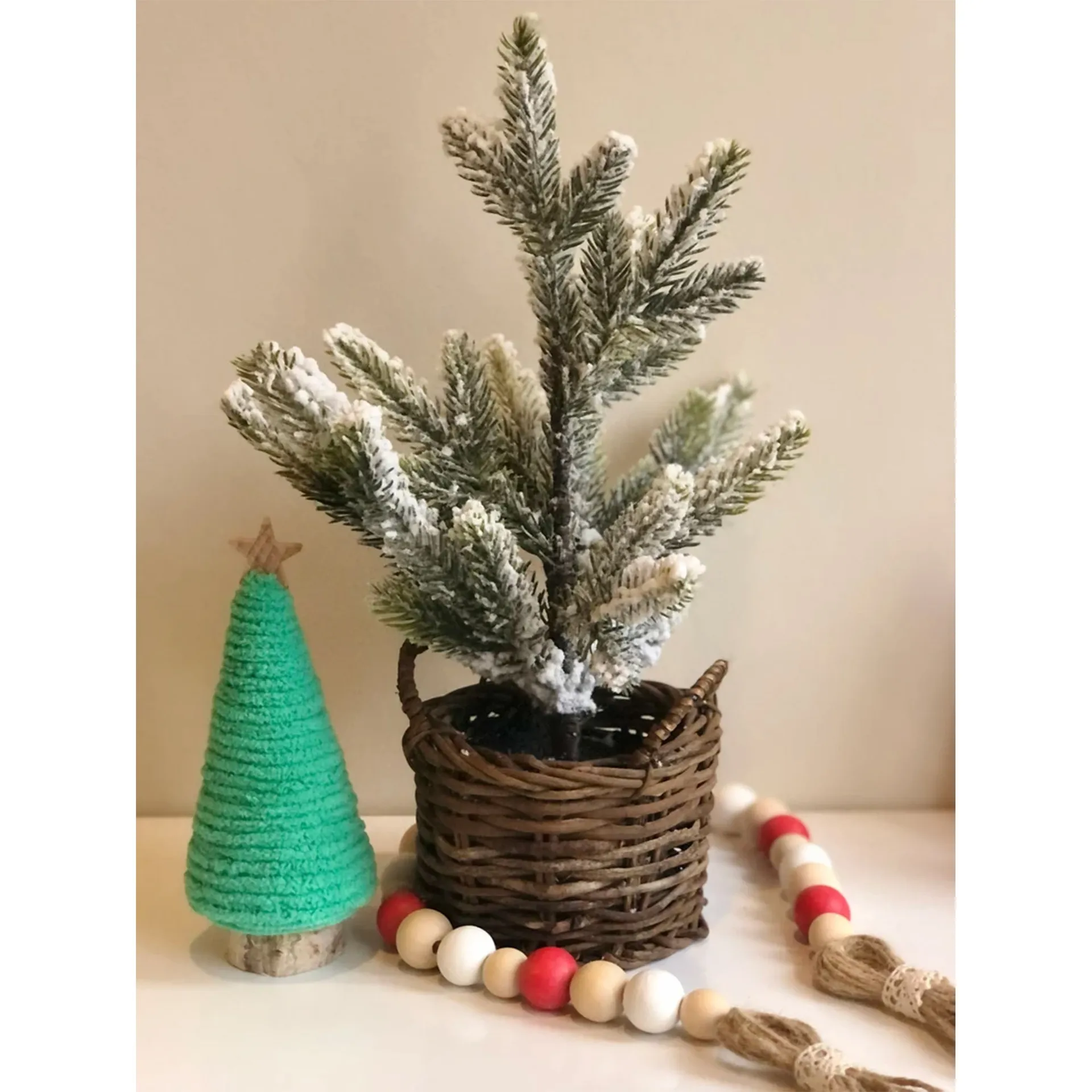 Christmas Layout Mini Christmas Tree Decorations – image 8