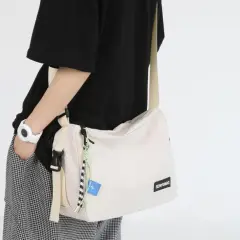 Large Capacity Leisure Travel New Sports Shoulder Bag Women - White - View 1