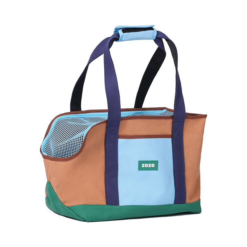 Canvas Casual Pet Carrier, Cat Bag, Portable For Outings - Canvas Casual Pet Carrier, Cat Bag, Portable For Outings Canvas Casual Pet Carrier