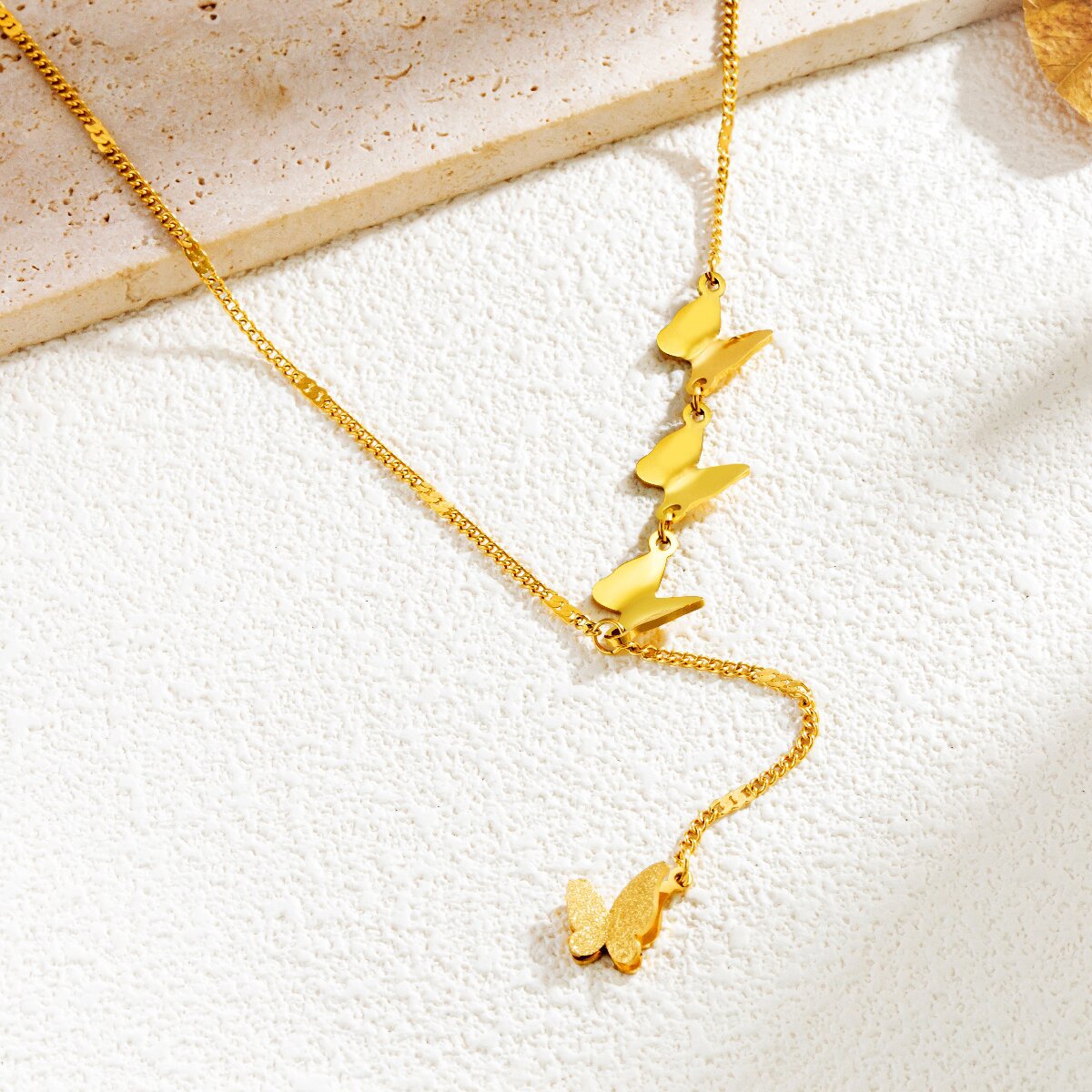 Simple Fashion Personality All-match Butterfly Clavicle Chain Necklace