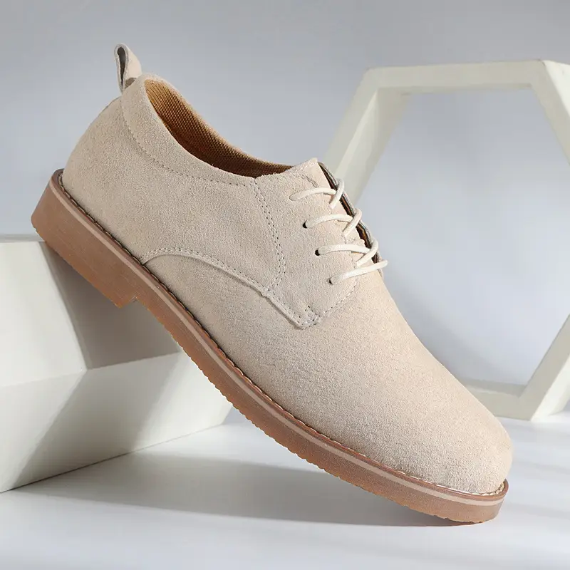 Plus Size Leather Casual Low-top Work Shoes