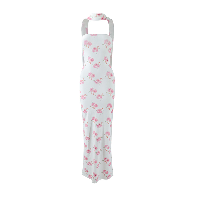 Summer Arrival Sexy Strapless Backless Bodycon Maxi Dress White - Shop at LoveMi