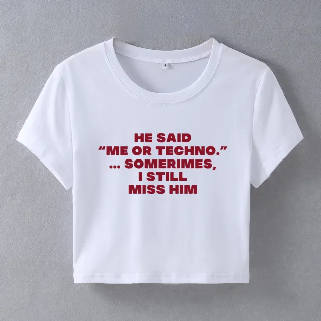 Hipster Letter Printing Slim Fit Short Short Sleeve T shirt White - Shop at LoveMi
