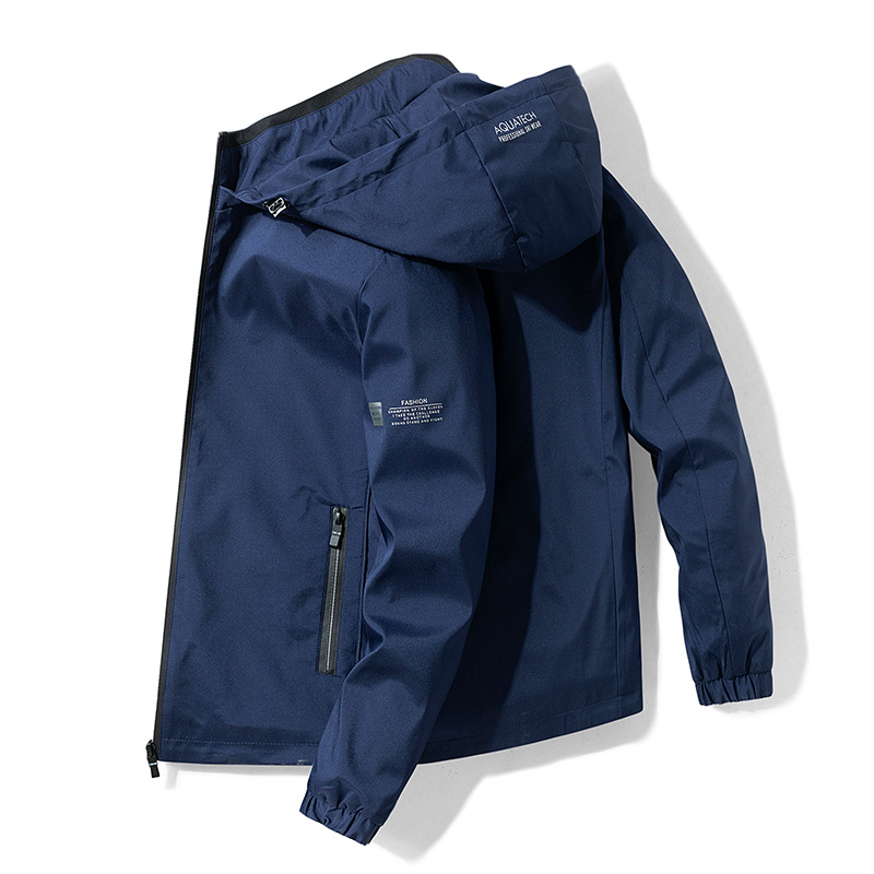 Outdoor Windproof Plus Size Shell Jacket Work Clothes
