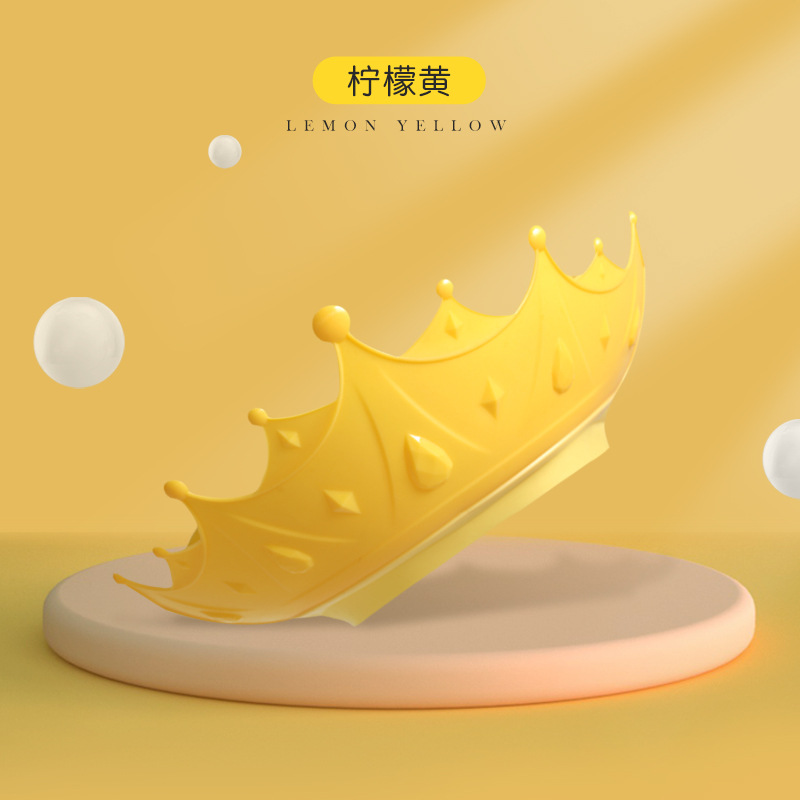 Crown Shampoo Cap Yellow