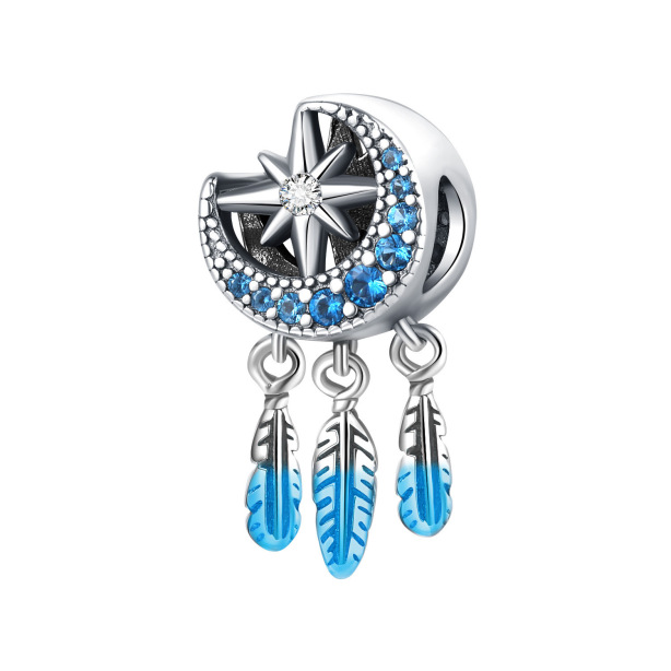 Starry Sky Astronaut Diy Bracelet String Beads Pendant