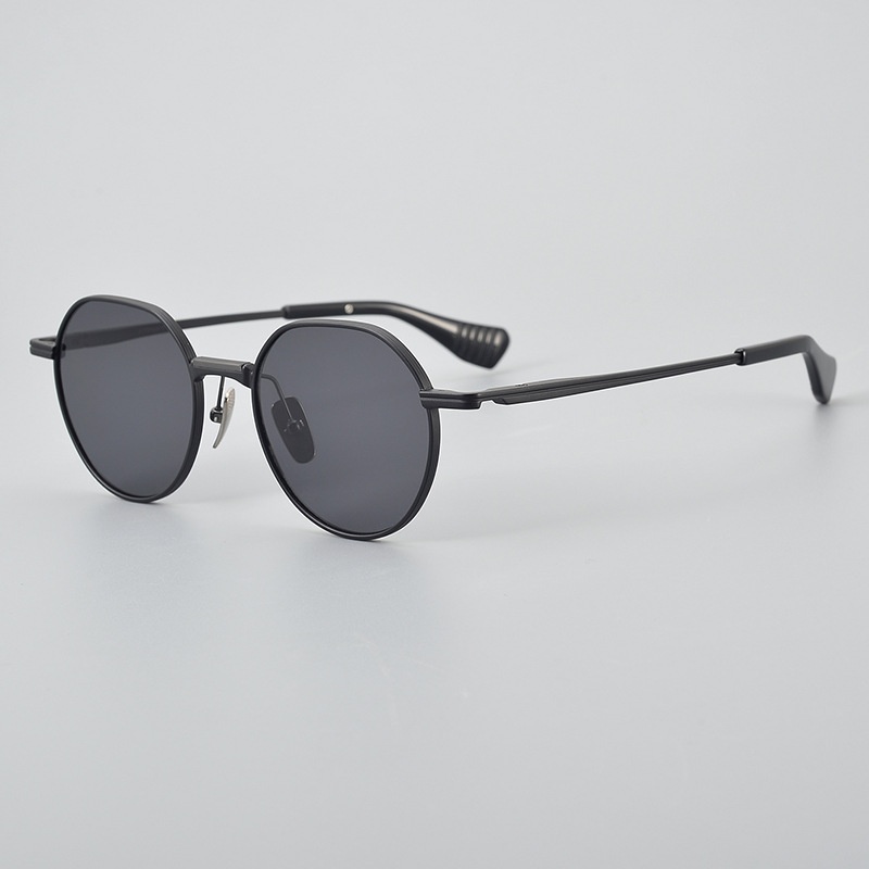 Ultra Light Pure Titanium Vintage Round Frame Spectacle - Image 7