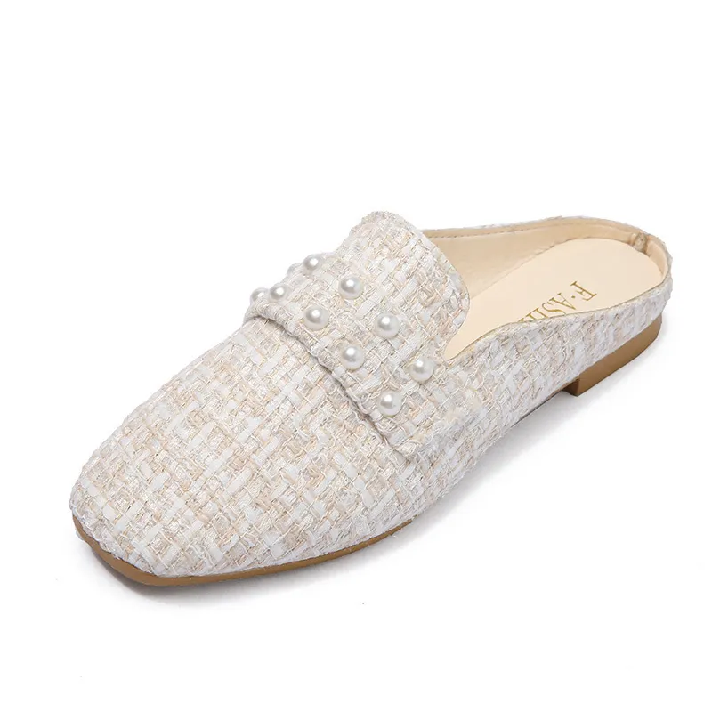 Women's Flat Non-summer Outdoor Fashion Sandals - Beige