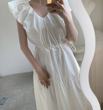 Versatile Fashionable Pleated Dress For Women