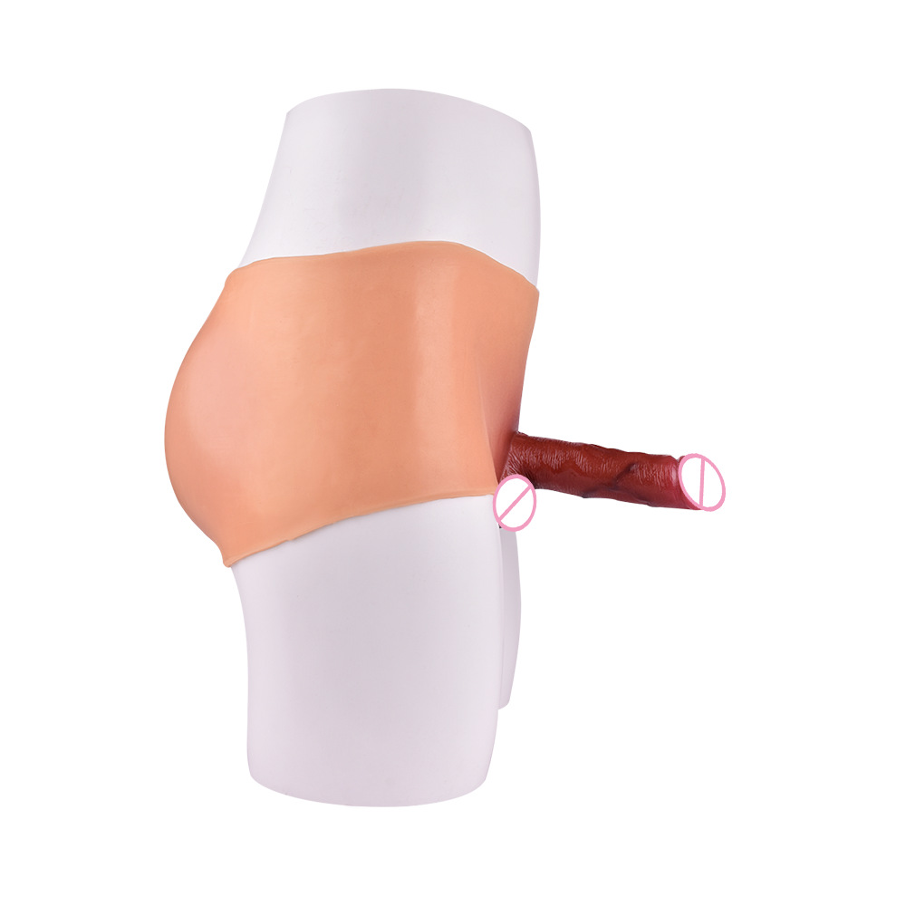 Women's Wearable Dildo Pants Liquid Silicone 12
