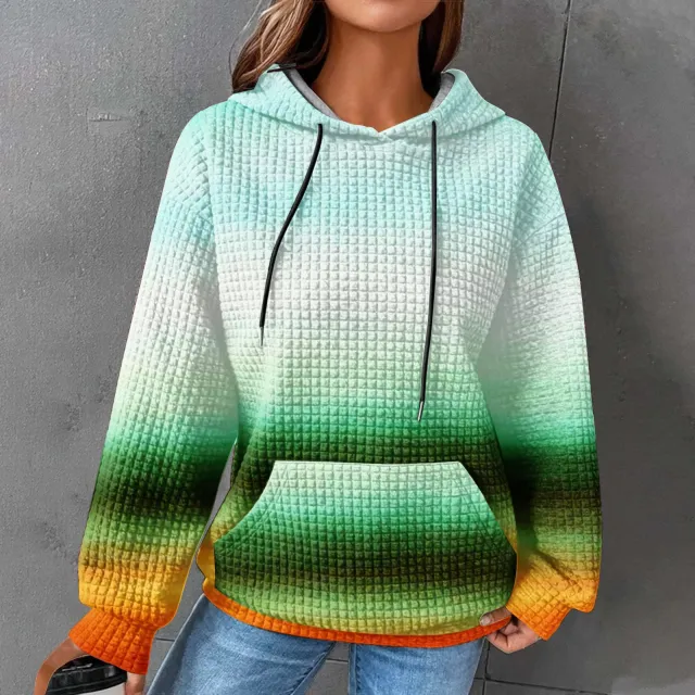 Winter Hooded Sweater Digital 3D Printing Casual Style Zzy20230824515 M - Shop at LoveMi