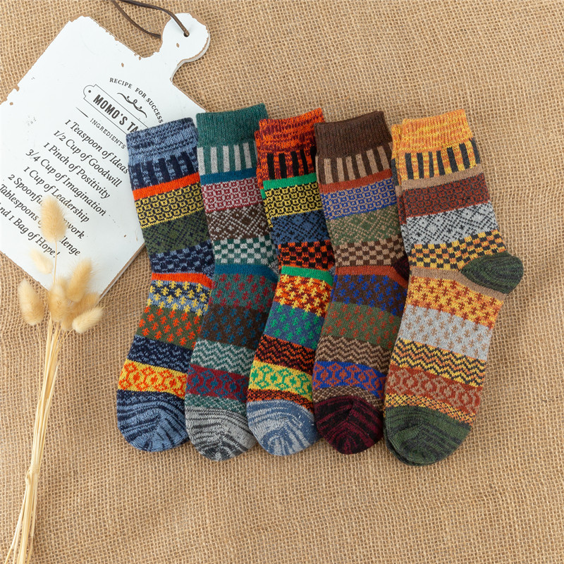 Title 3, New Womens Thickened Warm Rabbit Wool Socks Li...