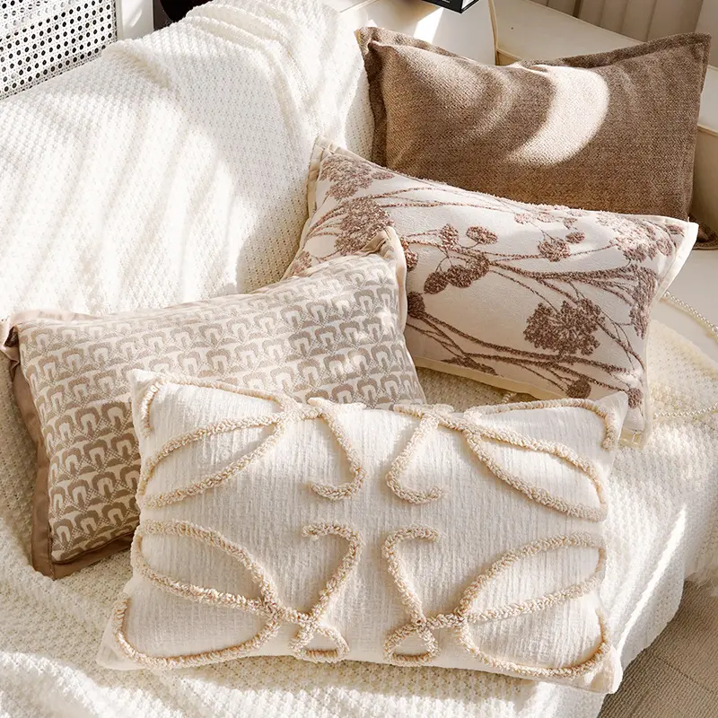Sofa Cushion Creamy-style Living Room Bay Window