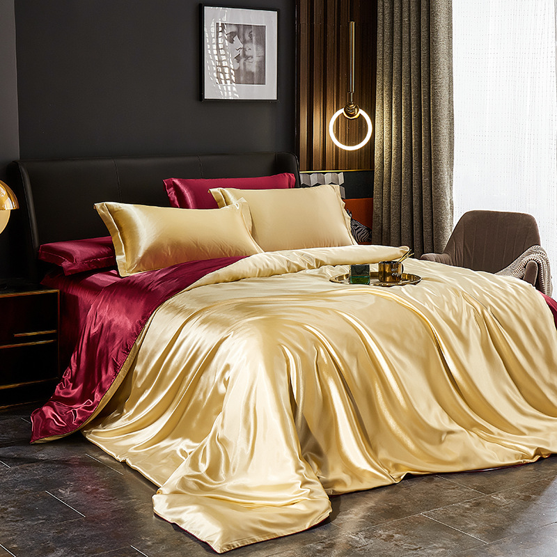 Silk Satin Duvet Cover Set, picture 11 of 12