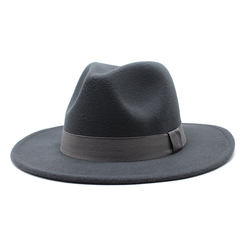 Title 13, Autumn And Winter Men And Women Big Brim Hat