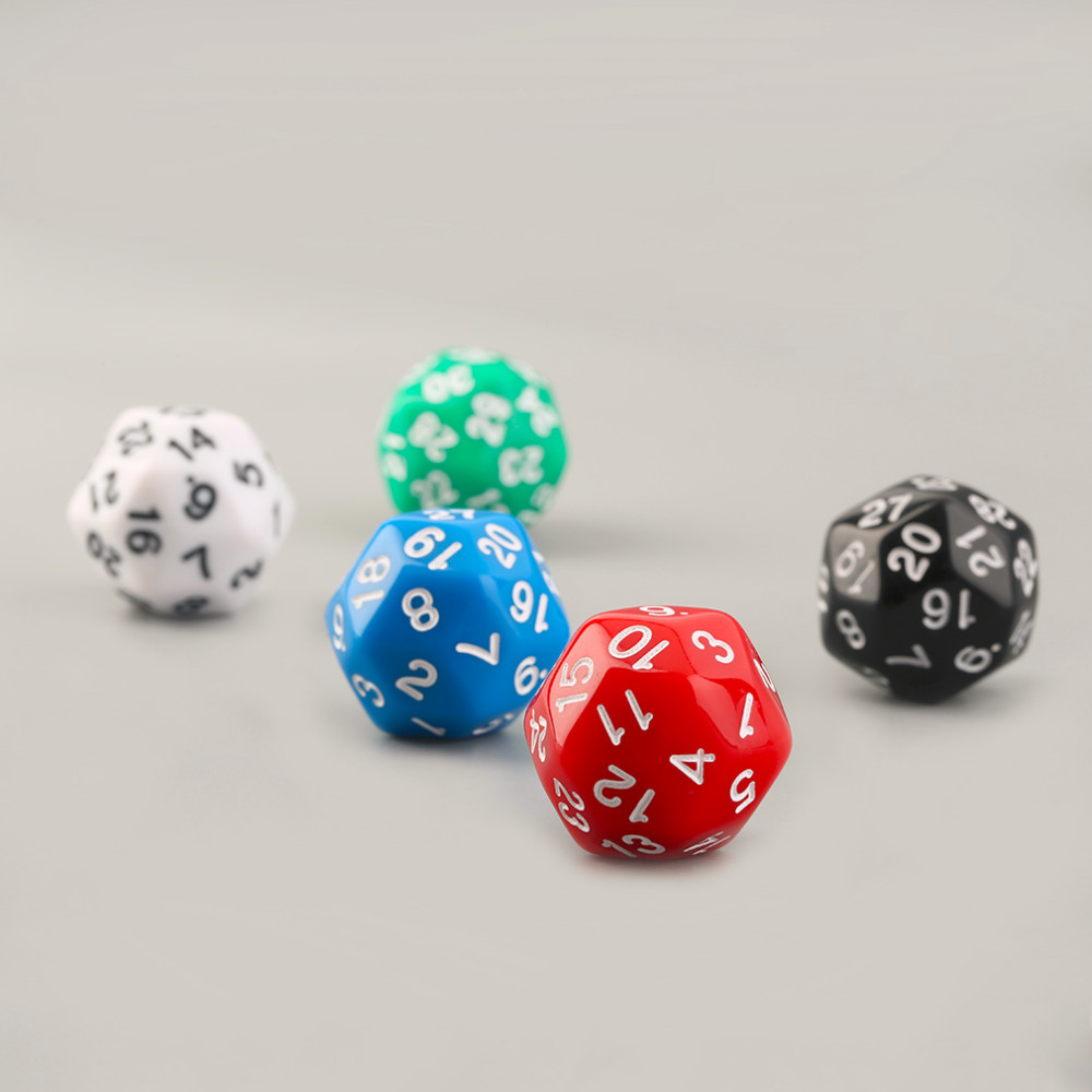 Multi-sided Large 30-sided Dice Number Teaching Aids