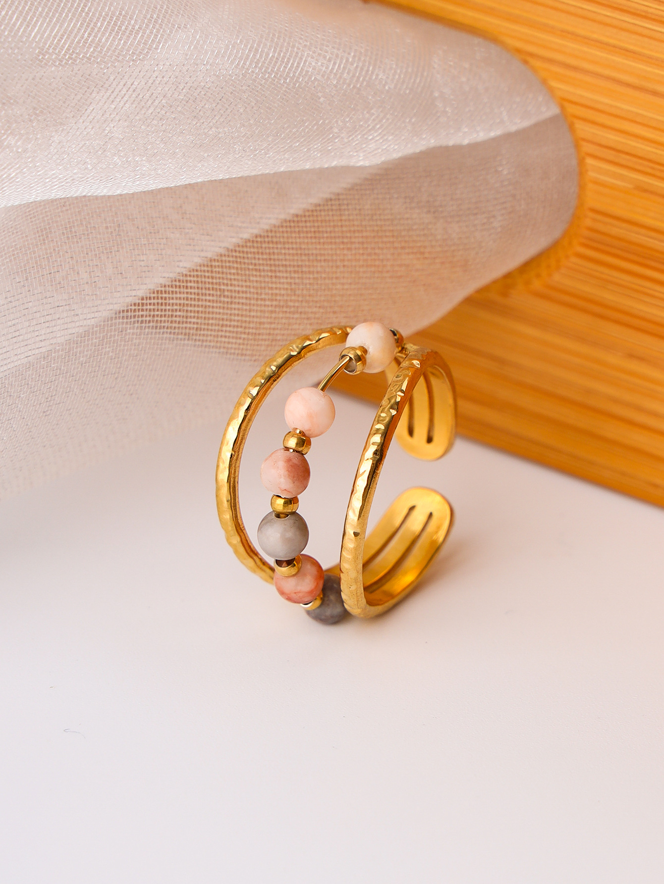 Ring Special-interest Design High-grade Antique Style Multi-color Wholesale