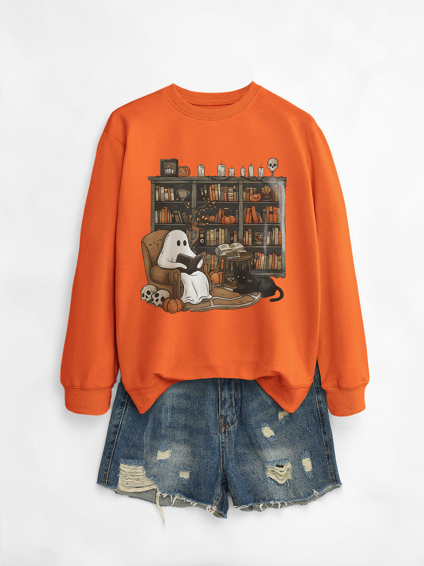 Orange Sweater Color Picture