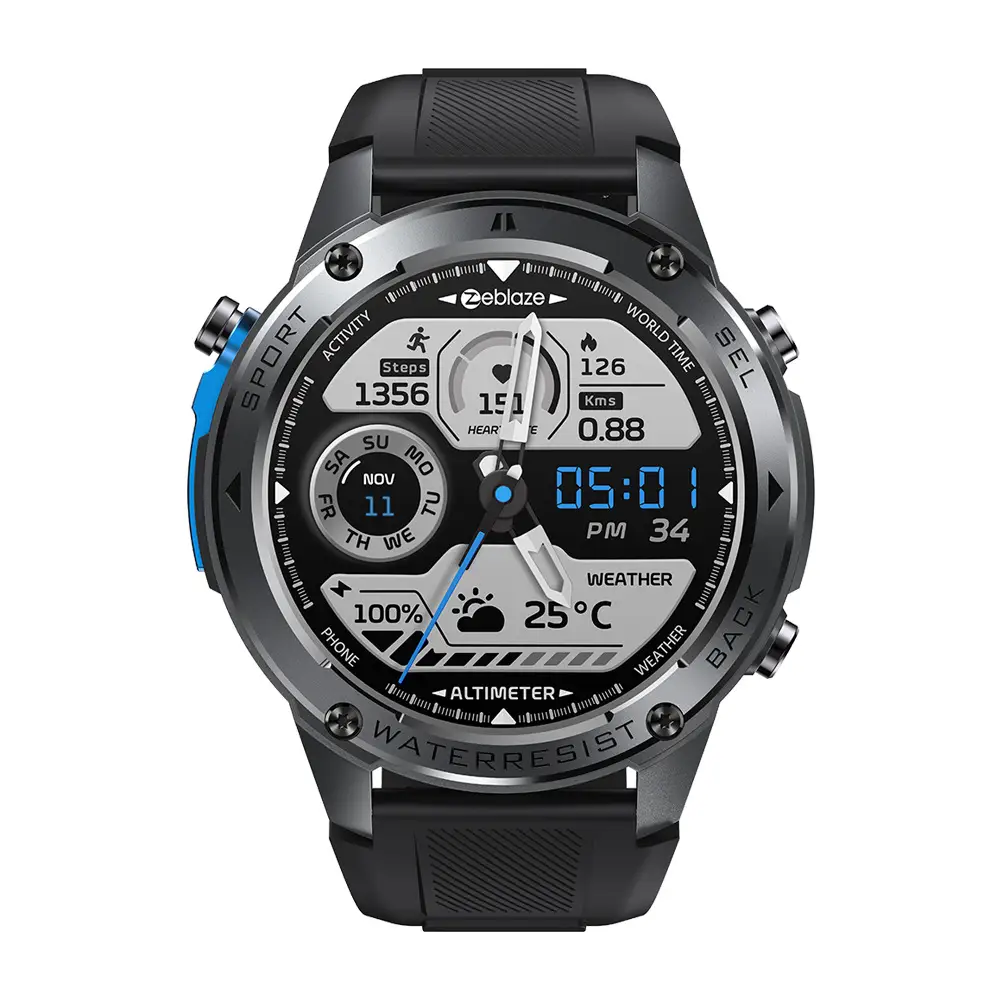 GPS Smart Watch Pressure Altimeter Bluetooth Calling