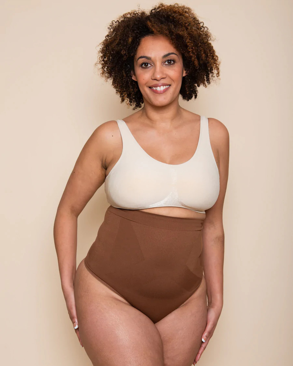 Title 5, Dames shapewear broek met hoge taille, silicone...