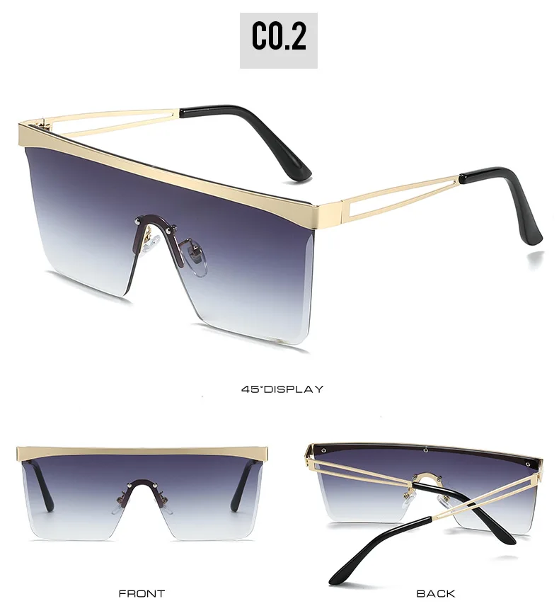 Title 7, European And American Square Pair Sunglasses On...