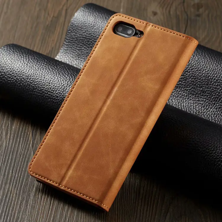 Versatile Flap Leather Case Wallet Phone Case