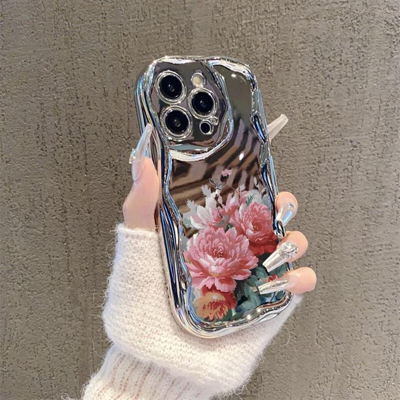 Title 5, Oil Painting Rose Mobile Phone Protective Shell