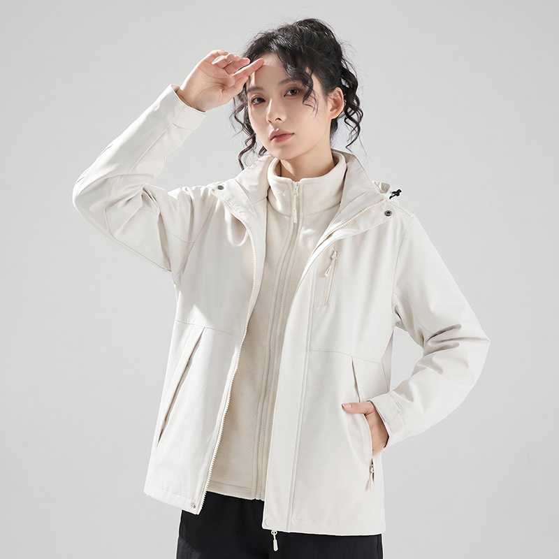 Mens And Womens 3-in-1 Shell Jacket