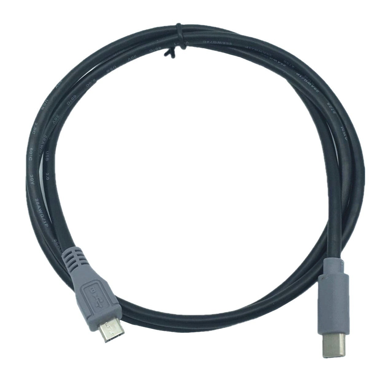 USB 31 Type-C To Micro USB OTG Male-to-Male Data Transfer And Charging