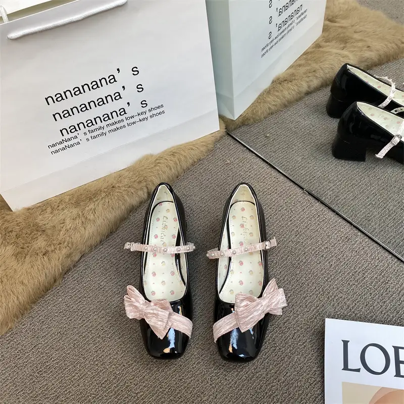 Springtime Soft And Fairy-like Mary Jane Shoes