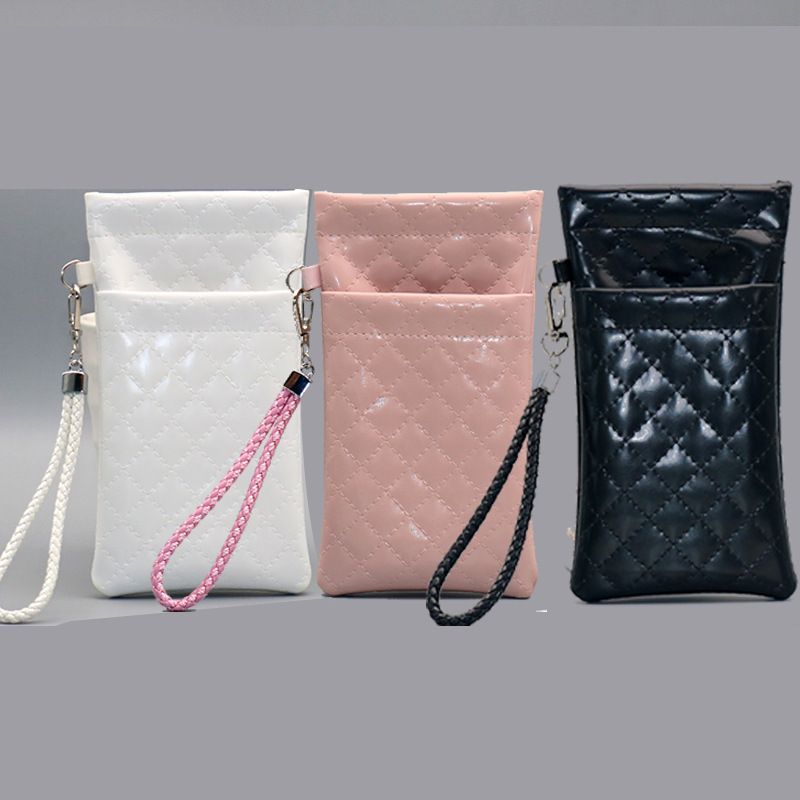 Double Layer Sun Glasses Leather Waterproof Buggy Bag - Image 16