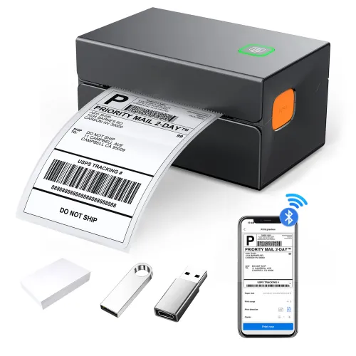 Model: Black BT USB - Express Single Machine Printer Electronic Face Sheet Thermal Label