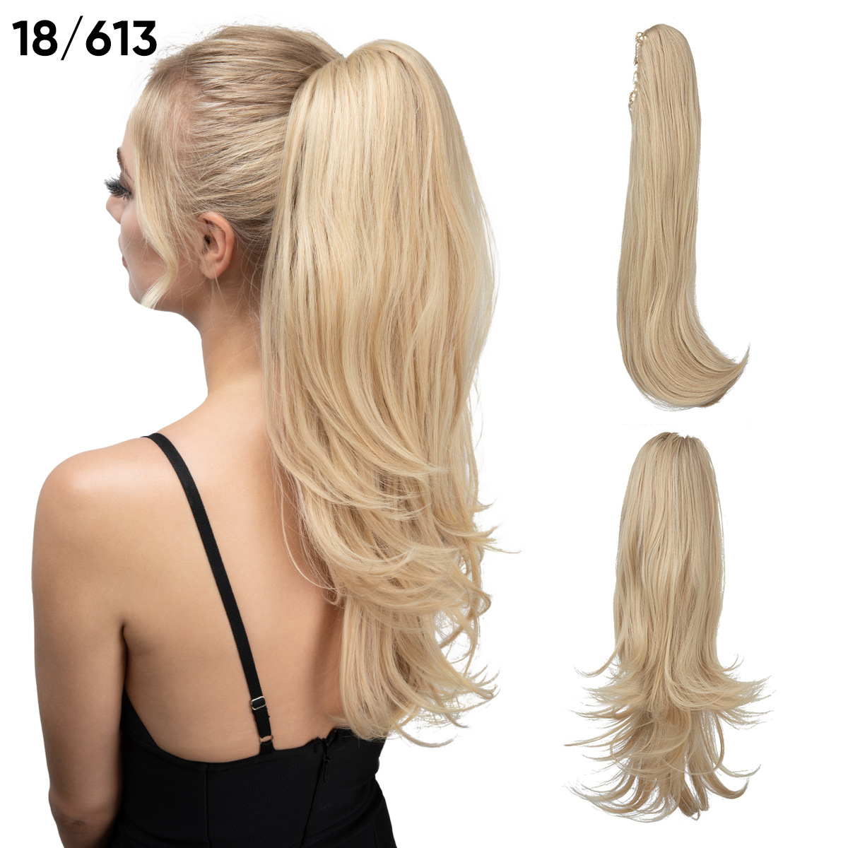 European And American Style Wig Women's Short Hair Ponytail 16