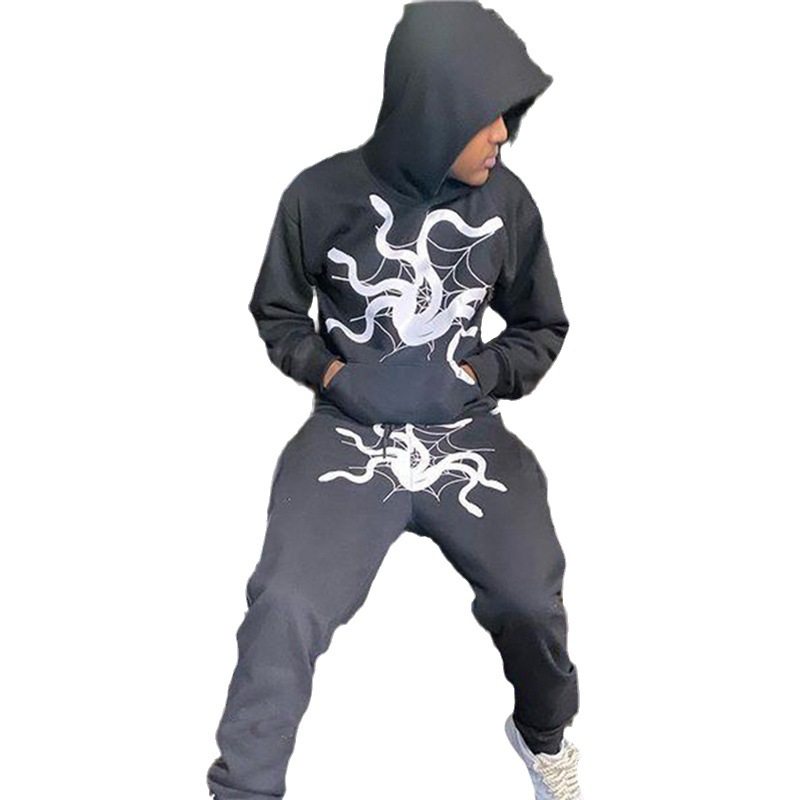 Loose Printed Long Sleeve Coat Top