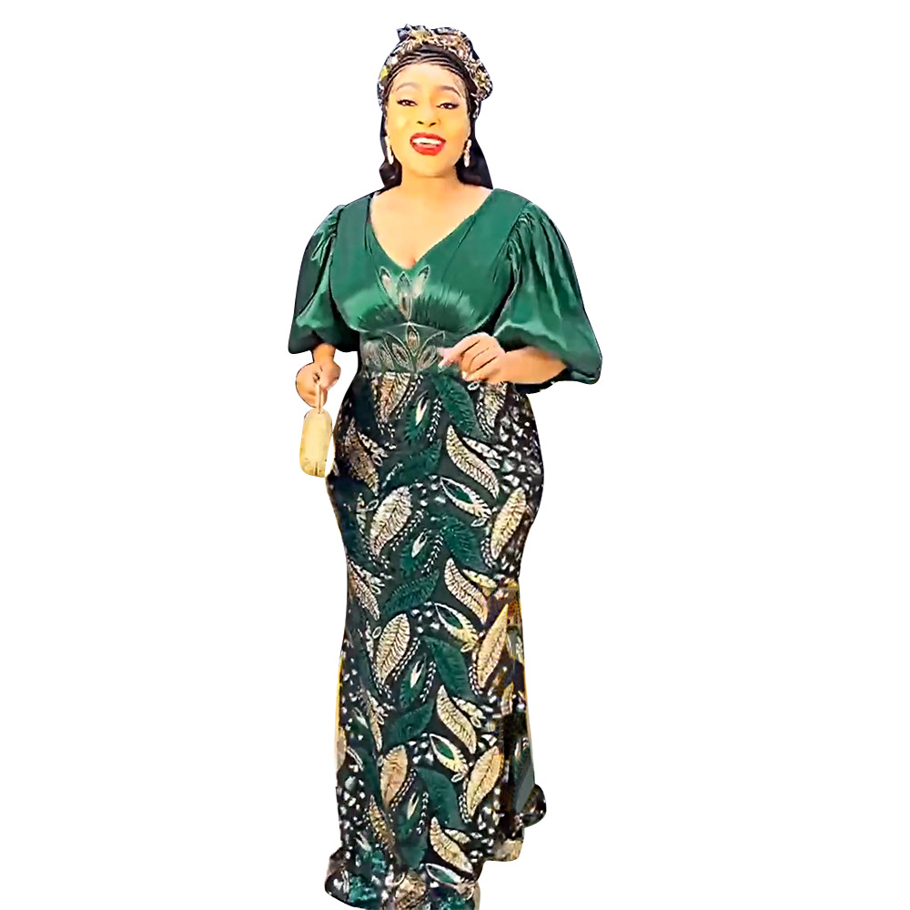 Sequin Chiffon Maxi Dress, picture 5 of 10